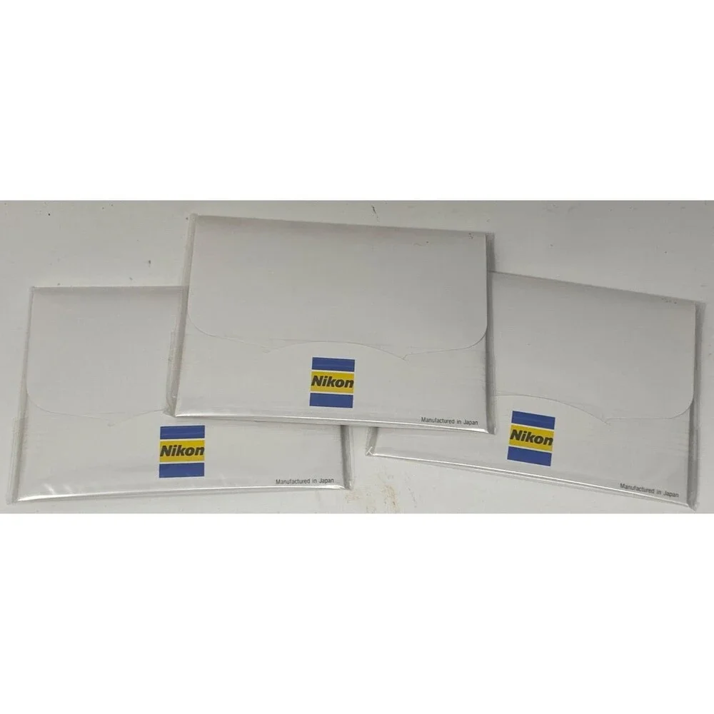 (Lot of 3) Nikon Brand Lens Care Cleaning Cloth, Made in Japan